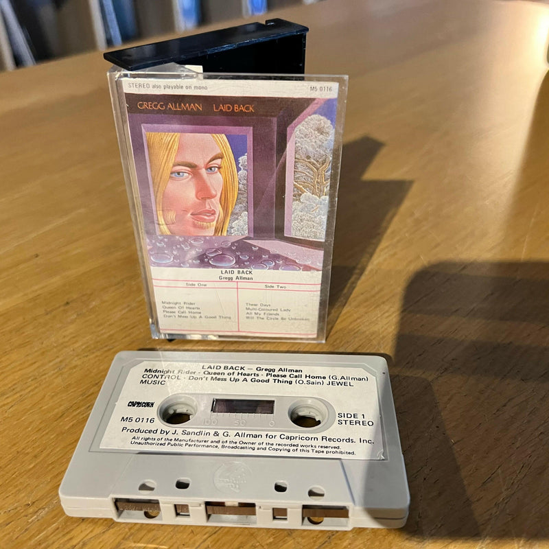 Greg Allman - Laid Back - Cassette