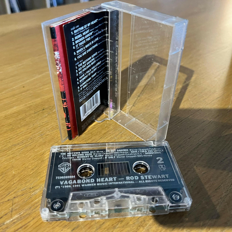 Rod Stewart - Vagabond Heart - Cassette
