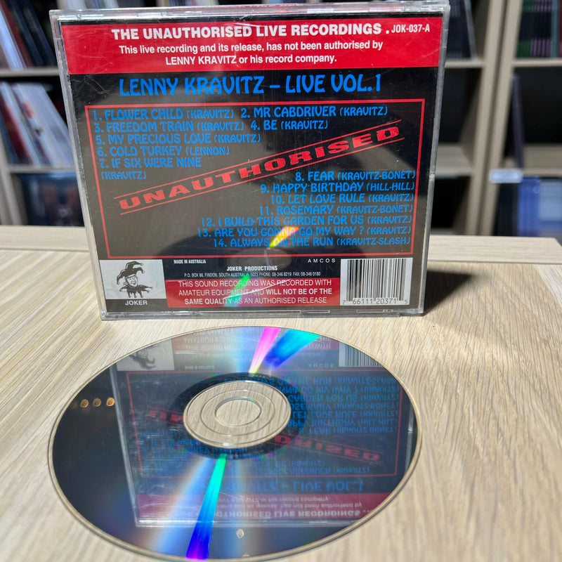 Lenny Kravitz - Live Vol 1 - CD