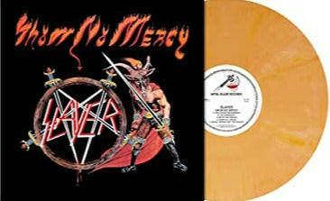Slayer - Show No Mercy - Flesh Pink & Orange Marbled Vinyl