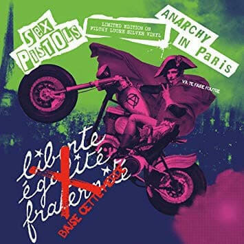The Sex Pistols - Anarchy In Paris (Silver Vinyl) - Vinyl