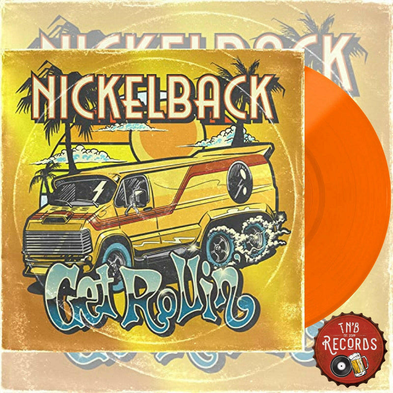 Nickelback - Get Rollin' - Orange Vinyl