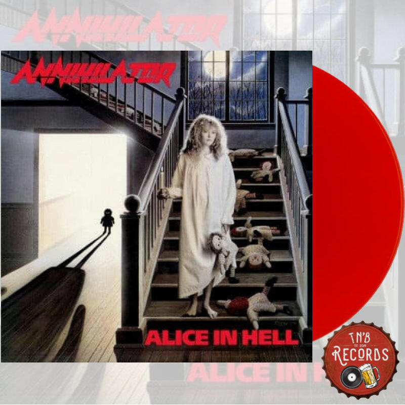 Annihilator - Alice In Hell - Red Vinyl