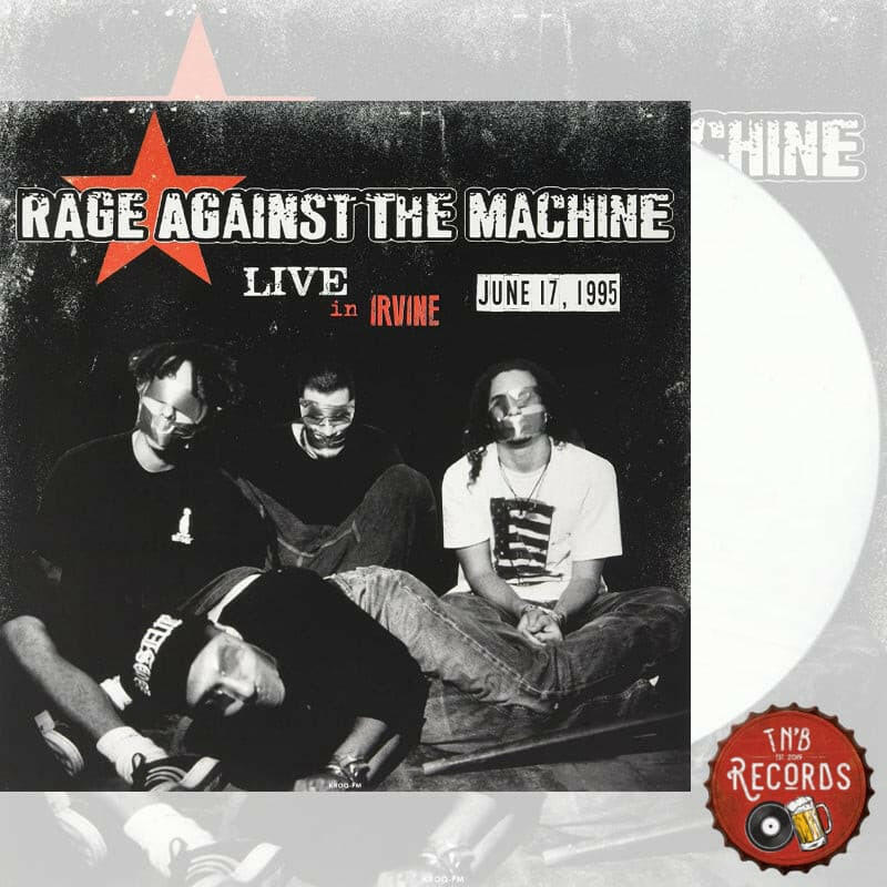 Rage Against The Machine - Live in California 1995 - White Vinyl