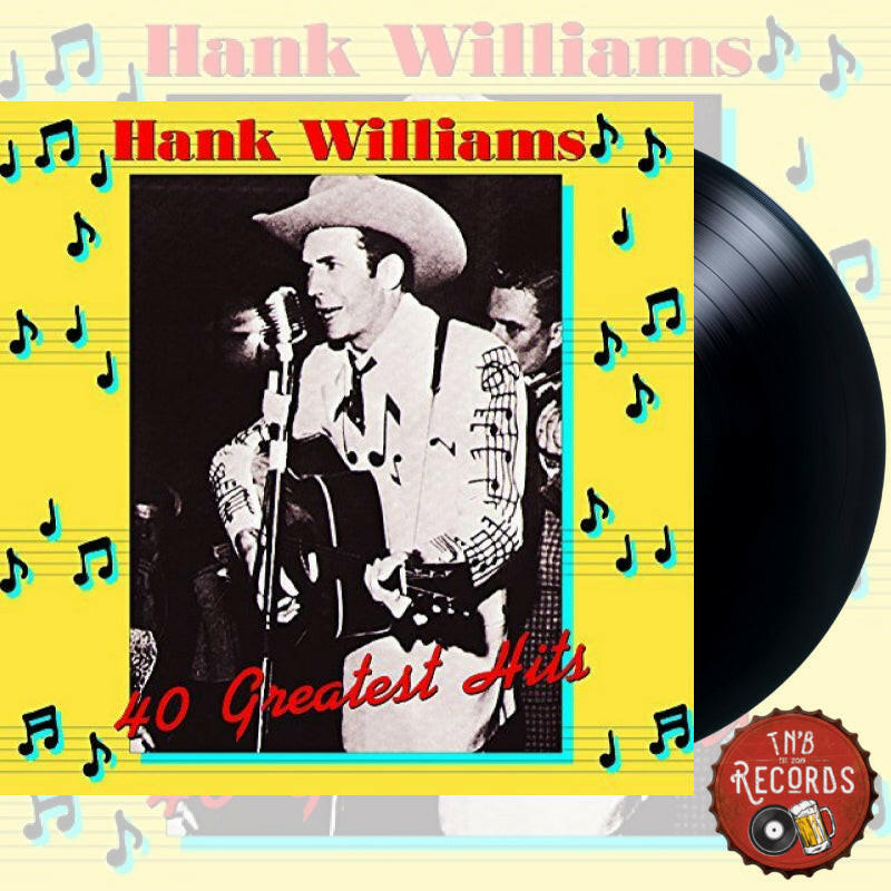 Hank Williams - 40 Greatest Hits - Vinyl