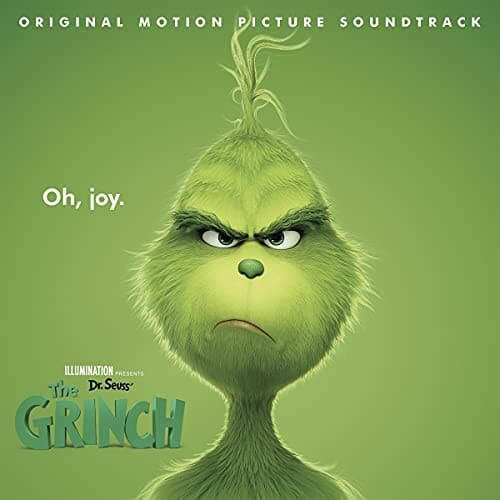 The Grinch - Motion Picture Soundtrack - Red / White Swirl Vinyl
