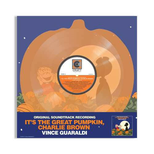 Vince Guaraldi - It's The Great Pumpkin, Charlie Brown - Orange Pumpkin Shaped Vinyl