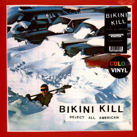 Bikini Kill - Reject All American - Red Vinyl