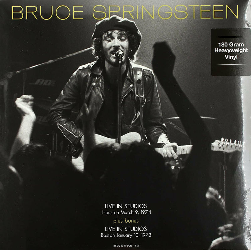 Bruce Springsteen - Fm Studios Live In Houston Sept 3Rd 1974 & In Boston Oct 1st 1973 (Red Vinyl) - Vinyl