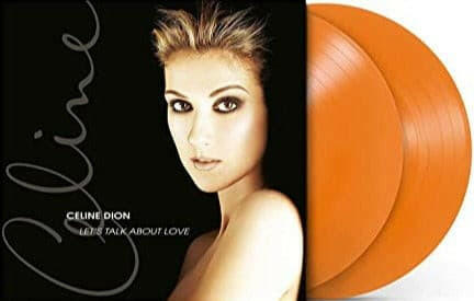 Celine Dion - Let's Talk About Love - Orange Vinyl