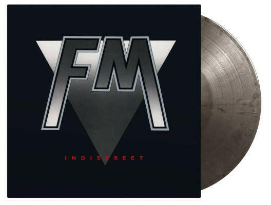 FM - Indiscreet - Silver & Black Marble Vinyl