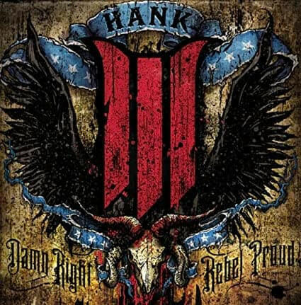 Hank III - Damn Right Rebel, Rebel Proud - Translucent Blue Vinyl