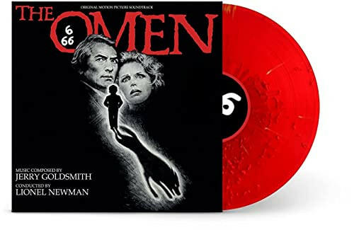 The Omen - Original Motion Picture Soundtrack- Red / Black Splatter Vinyl
