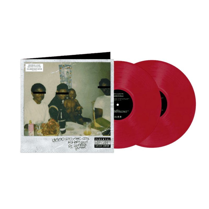 Kendrick Lamar - good Kid, M.A.A.D City - Red Vinyl
