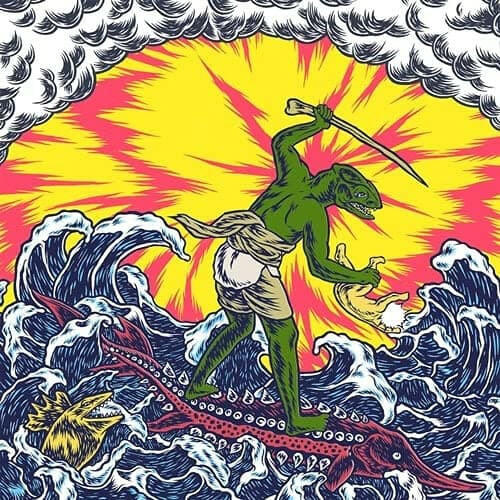 King Gizzard & The Lizard Wizard - Teenage Gizzard - Pink / Yellow Splatter Vinyl