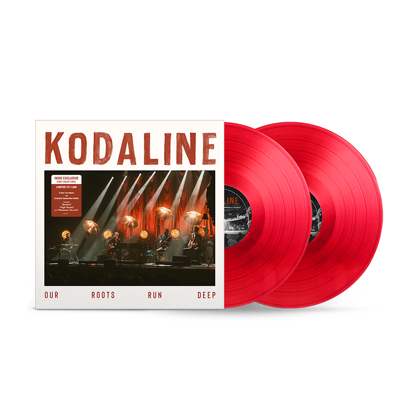 Kodaline - Our Roots Run Deep - Clear Red Vinyl
