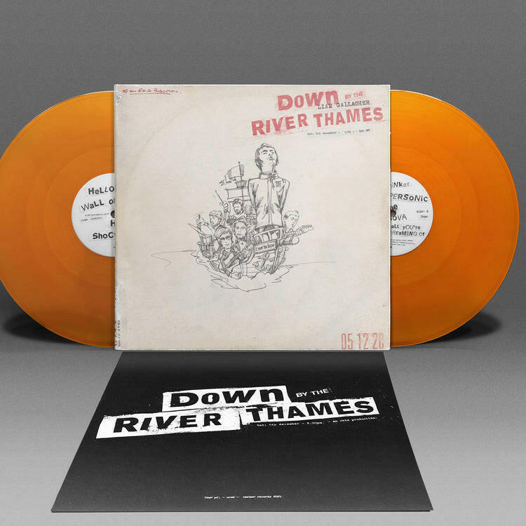 Liam Gallagher - Down By The River Thames - Orange Vinyl