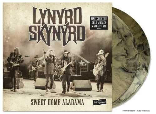 Lynyrd Skynyrd - Sweet Home Alabama: Live at Rockpalast 1996 - Gold & Black Marble Vinyl