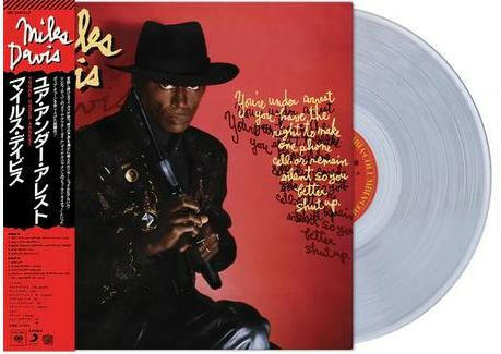 Miles Davis - You're Under Arrest - Crystal Clear Vinyl + Obi Strip