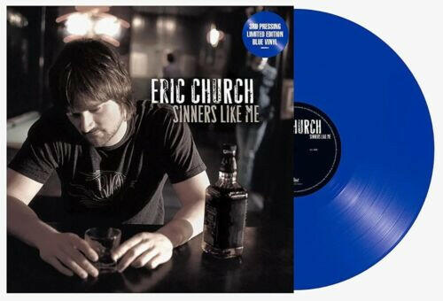 Eric Church - Sinners Like Me - Blue Vinyl