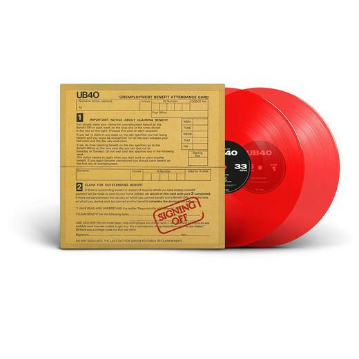 UB40 - Signing Off - Red Vinyl