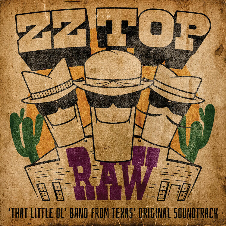ZZ Top - RAW Soundtrack - Tangerine Vinyl